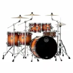 Mapex SE628XMPO Saturn Evolution Hybrid 5-Piece Drum Kit – Exotic Sunburst (Hardware, Cymbals & Snare Excluded)