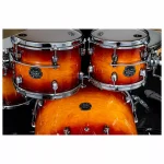 Mapex SE628XMPO Saturn Evolution Hybrid 5-Piece Drum Kit – Exotic Sunburst (Hardware, Cymbals & Snare Excluded) - Image 7
