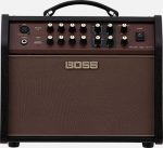 BOSS ACS-LIVE Dual Channel 60-Watt Acoustic Amplifier, 1 x 6.5" Solid-state Acoustic Guitar Combo Amp with Digital FX, Phantom Power