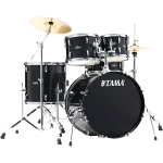 TAMA ST52H6C-BNS Stagestar Complete 5 Piece 22″ Drum Kit (Black Night Sparkle)