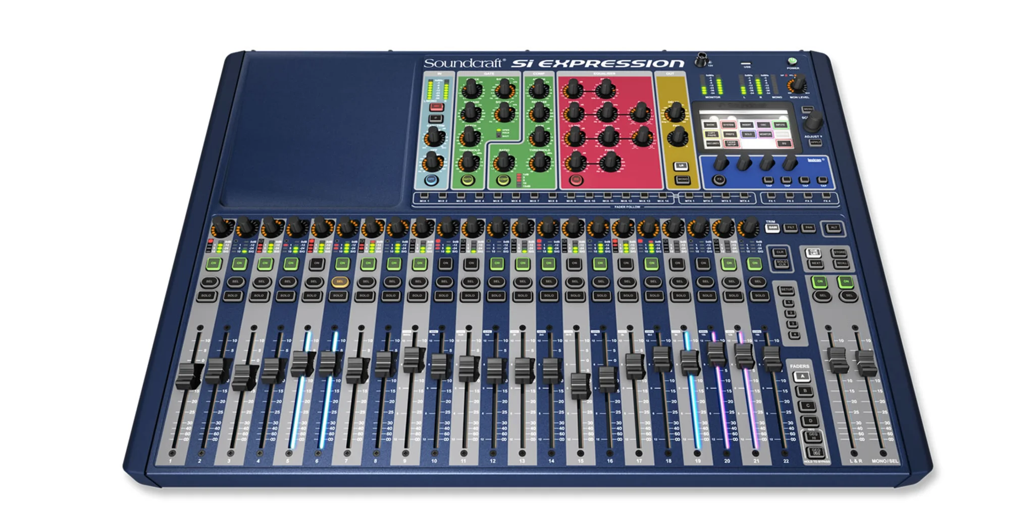 si-expression-2-front_x_large (1) Soundcraft Si Expression 2 24-channel Digital Mixer - Image 1